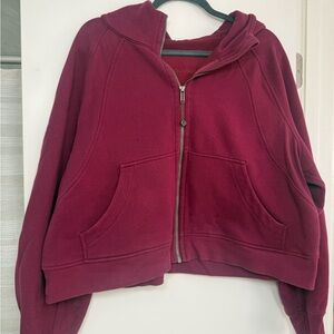 Lululemon Athletica Maroon Full-Length Scuba